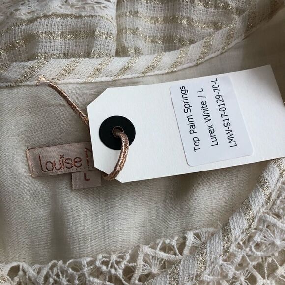 NWT Louise Misha Palm Springs Blouse Large - Picture 2 of 5